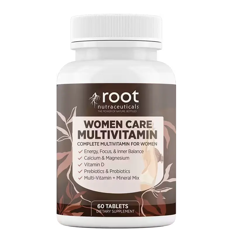 [R-womc-60] Root Women Care: El multivitamínico completo para mujeres que buscan energía, equilibrio y bienestar