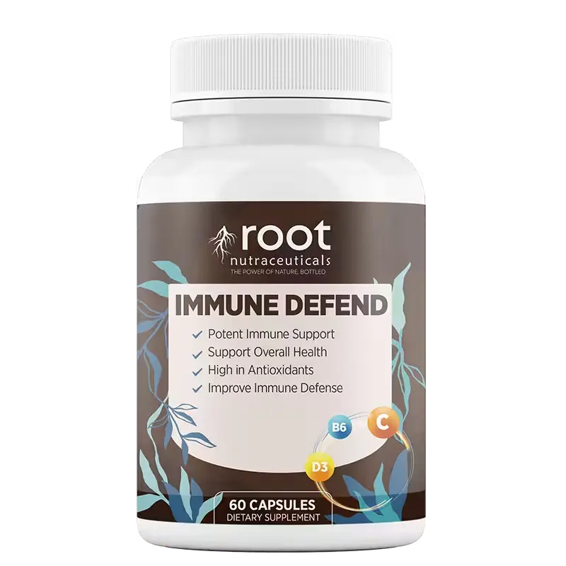 [R-inm-60] Immune Defend de Root Nutraceuticals: Refuerza tus defensas de forma natural