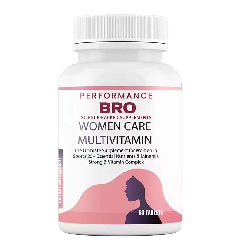 [PB-womc-60] Women Care Multivitamin de Performance Bro: el suplemento esencial para mujeres activas