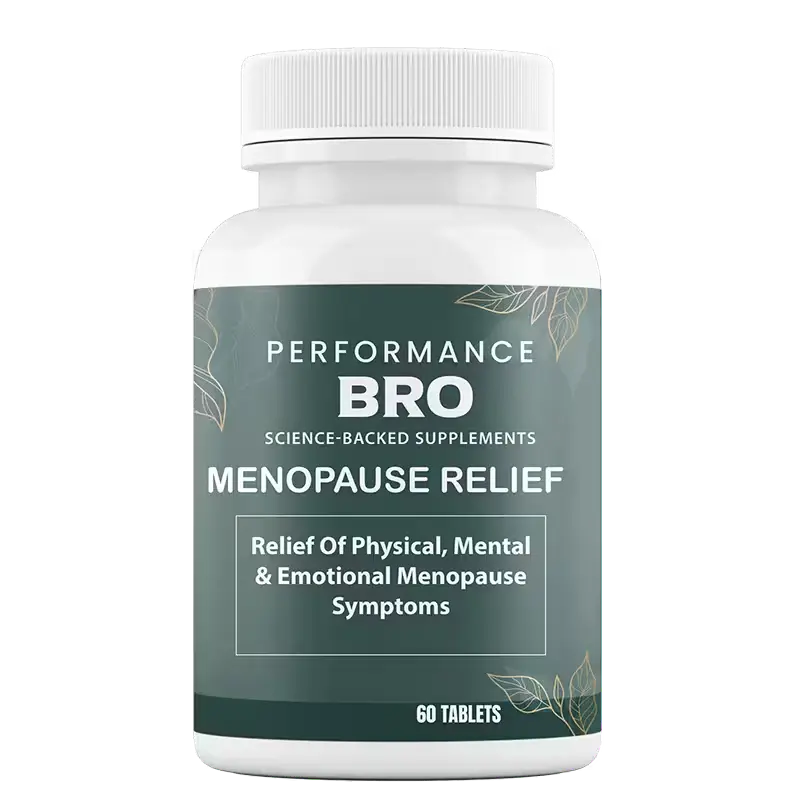 [PB-men-60] Suplemento Performance Bro Menopause Relief: apoyo natural durante la menopausia