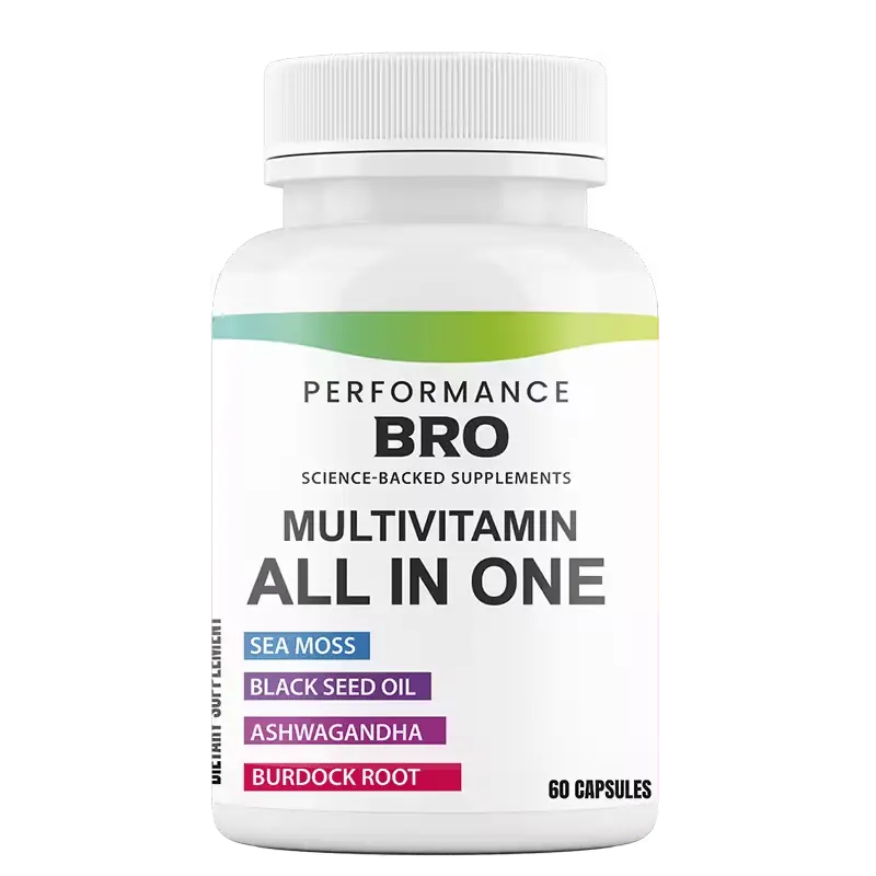 [PB-mul-60] Performance Bro Multivitamin All-in-One: Vitalidad Masculina en un Solo Suplemento