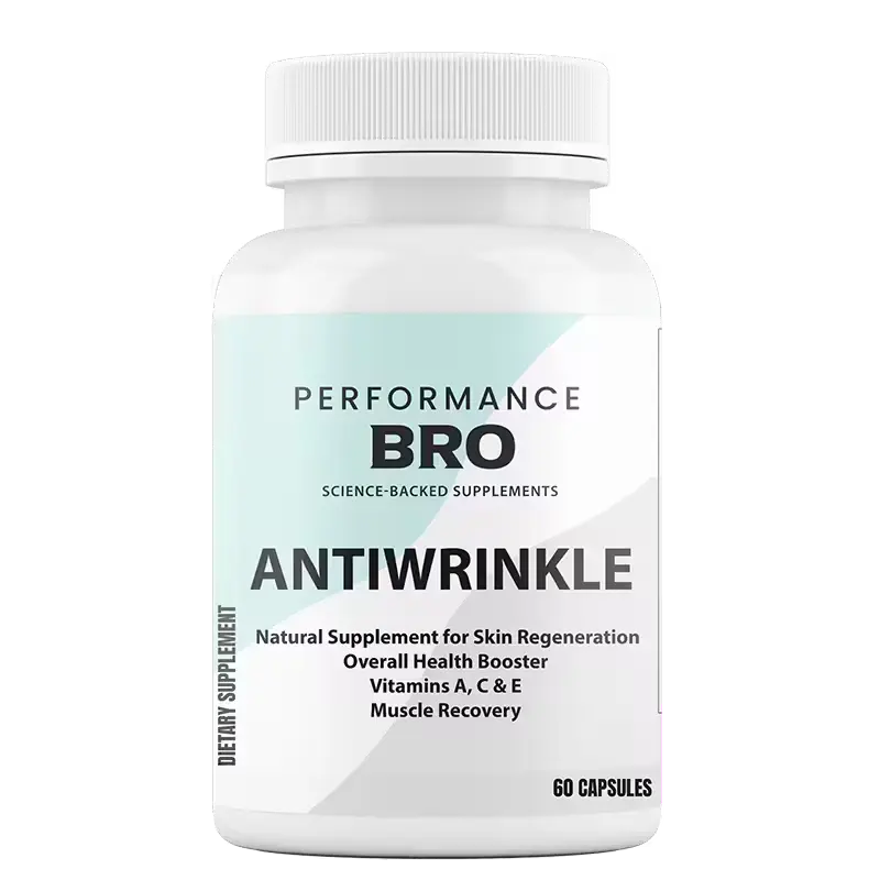 [PB-anti-60] Suplementos Performance Bro: regeneración de la piel, recuperación muscular y salud integral