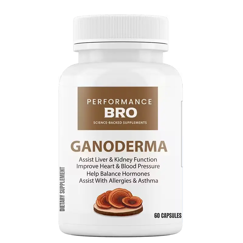 Ganoderma de Performance Bro: El hongo milenario que apoya tu hígado, corazón y equilibrio hormonal