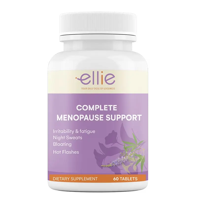 [EL-men-60] Ellie Complete Menopause Support: alivio natural para sofocos, irritabilidad y fatiga