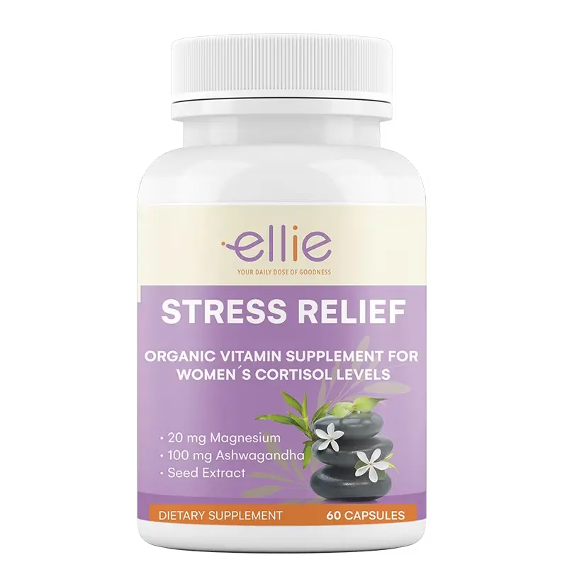 [EL-ant-60] Ellie: Suplemento Natural para el Alivio del Estrés en Mujeres