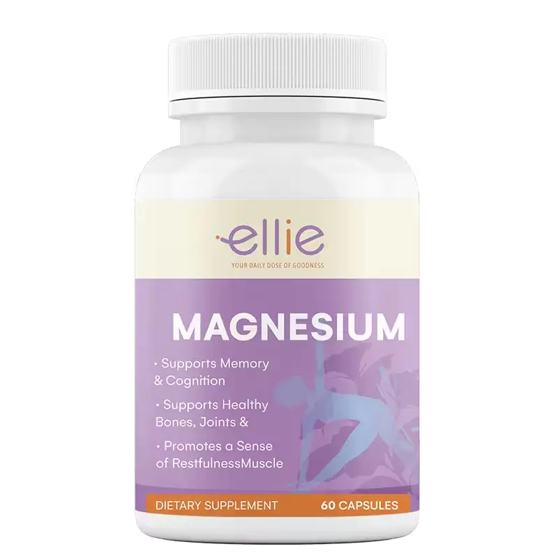 [EL-mag-60] Ellie Magnesium: Magnesio para la mujer activa