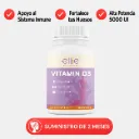 Ellie Vitamin D3: Soporte Óseo e Inmunológico Para la Mujer Moderna