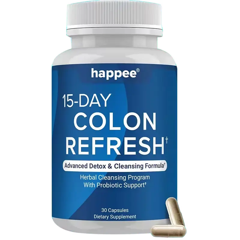 [HAP-col-60] Happee Detox Colon Avanzado: limpieza digestiva en solo 15 días