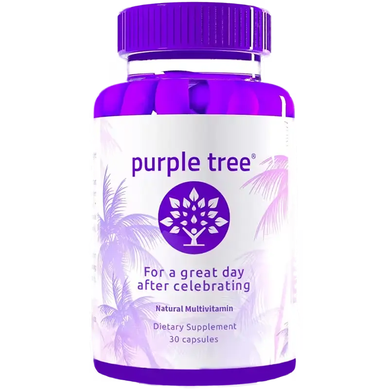 [PT-nat-60] Purple Tree Multivitamínico Orgánico, 30 cápsulas