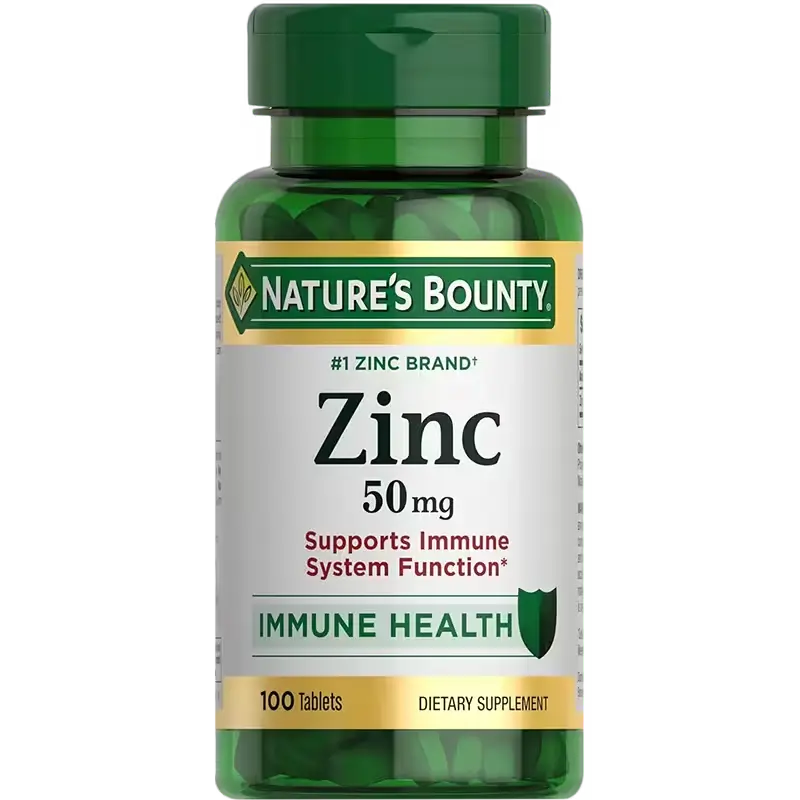 [NB-zinc-50] Nature’s Bounty Zinc 50 mg: beneficios, usos y cómo integrarlo a tu rutina diaria