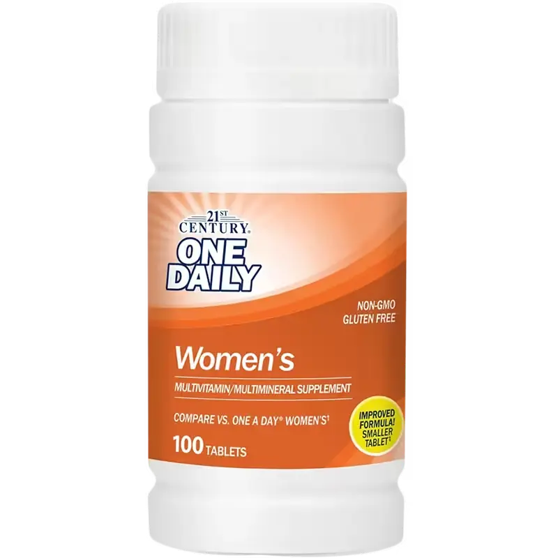 [21-wom-100] 21st Century One Daily Women’s: Multivitamínico completo para la mujer activa