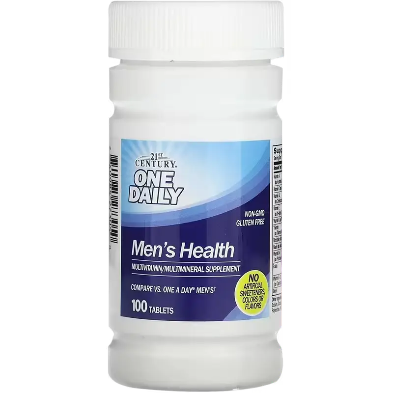 [21-men-100] 21st Century One Daily Men's Health: Multivitamínico para la Vitalidad Masculina