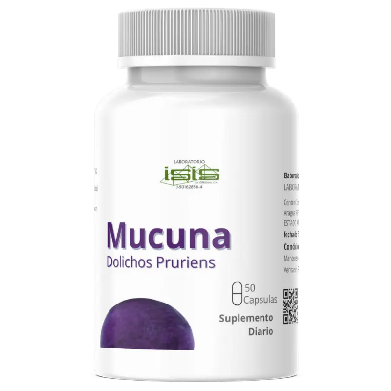 [isis-mucuna-50] Mucuna Pruriens: El Suplemento Natural para la Energía, el Ánimo y la Vitalidad Mental