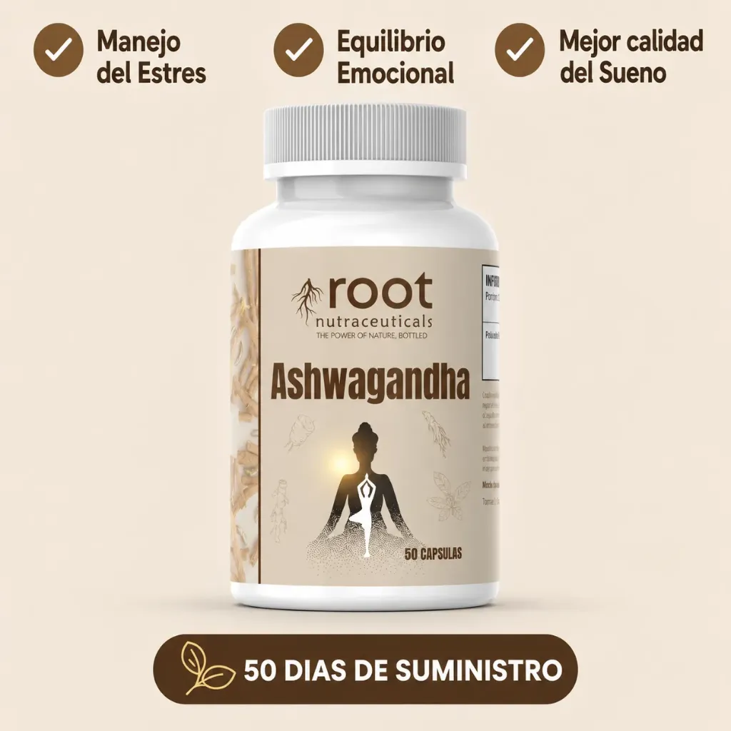[isis-ashwaganda-50] Ashwagandha - Suplemento vegetal en cápsulas