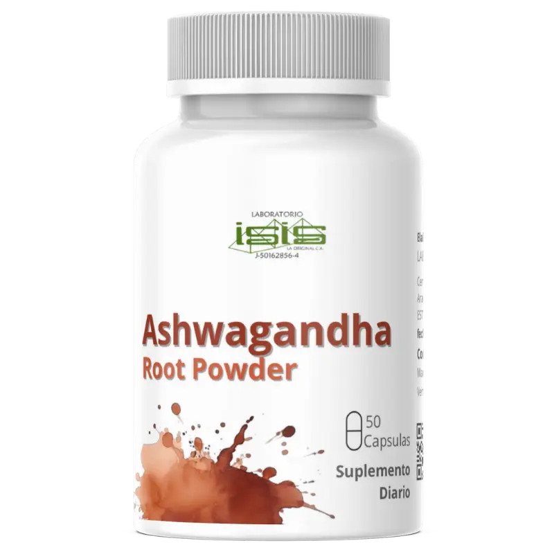 [isis-ashwaganda-50] Ashwagandha - Suplemento vegetal en cápsulas
