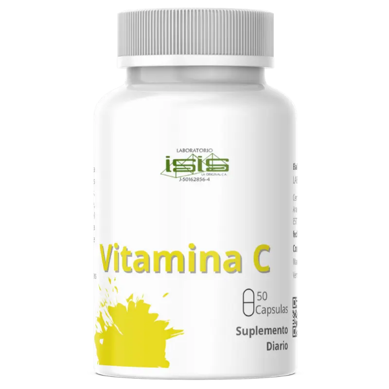 [isis-vitaminac-50] Vitamina C Refuerza tu sistema inmune con el antioxidante esencial