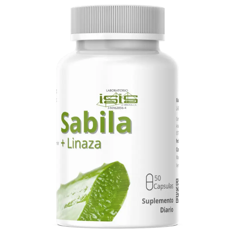 [isis-sabila-50] Sábila con Linaza: El suplemento natural ideal para tu sistema digestivo