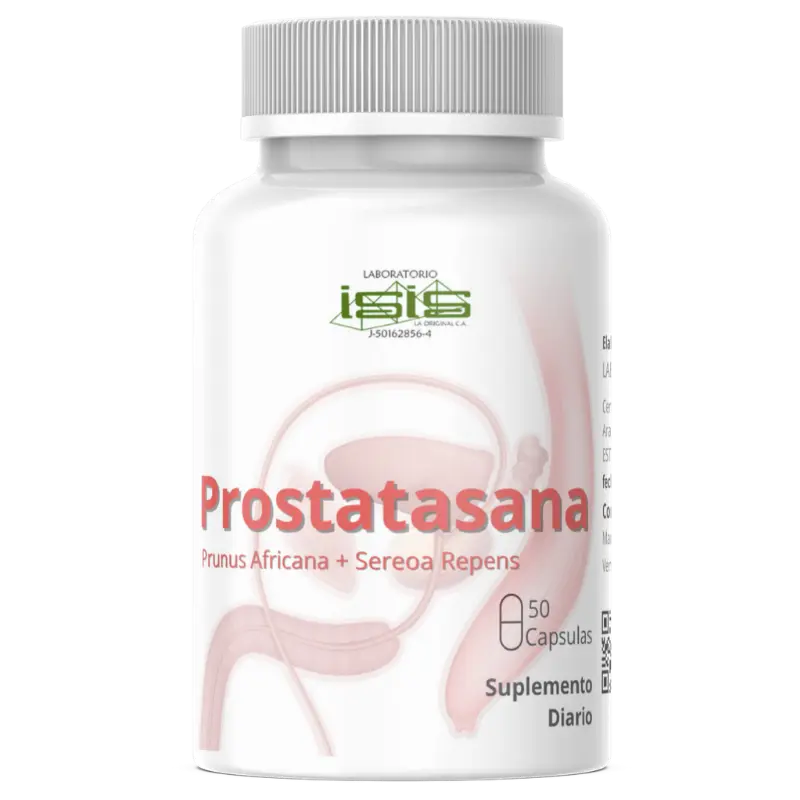 [isis-prostatasana-50] Prostatasana – Suplemento Natural con Saw Palmetto y Pygeum para la Salud Prostática Masculina