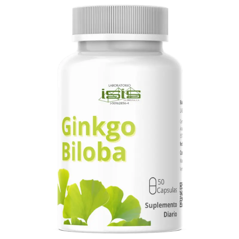 [isis-gbiloba-50] Ginkgo Biloba: el suplemento natural que potencia tu memoria y salud cerebral