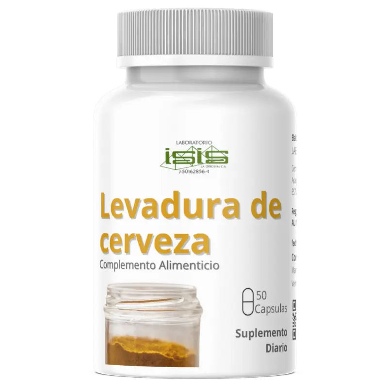 [isis-levadura-50] Levadura de Cerveza: Suplemento Natural para Cabello, Energía y Bienestar