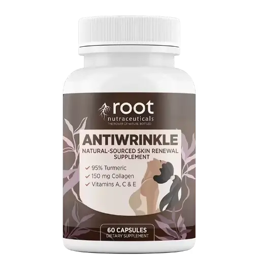 Producto Root Nutraceuticals Suplemento Antiarrugas Natural de Root Nutraceuticals: Piel Radiante y Saludable desde Adentro