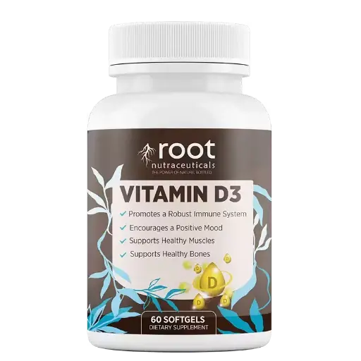 Producto Root Nutraceuticals Vitamina D3 Root Nutraceuticals – Refuerza tu salud desde adentro