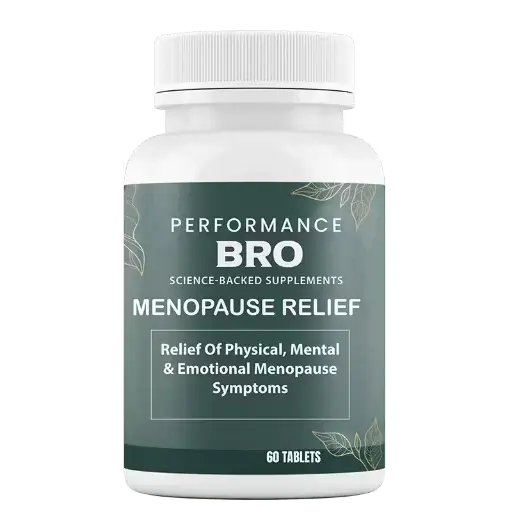Producto Performance Bro Suplemento Performance Bro Menopause Relief: apoyo natural durante la menopausia