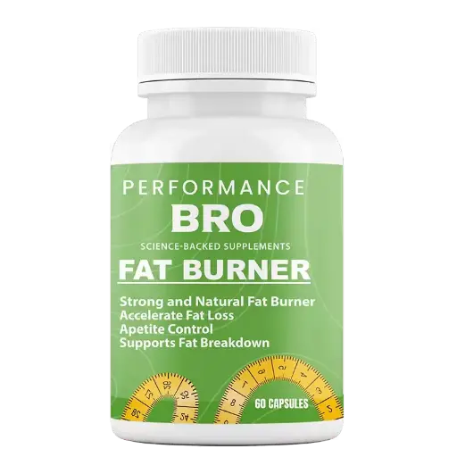 Producto Performance Bro Fat Burner Strong & Natural de Performance Bro: Quema grasa, controla el apetito y potencia tu energía