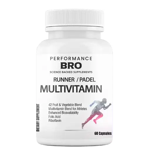 Producto Performance Bro Suplemento Multivitamínico para el Pádel Con 60 Cápsulas