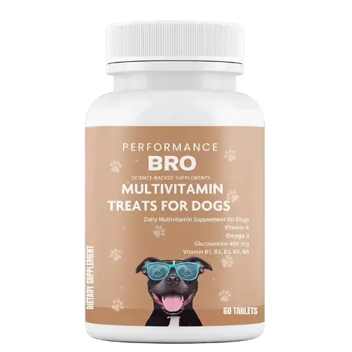Producto Performance Bro Suplementos multivitamínicos para perros activos: la apuesta natural de Performance Bro