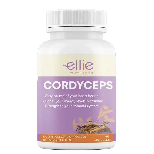 Producto Ellie Cordyceps: el hongo milenario para tu energía, inmunidad y corazón