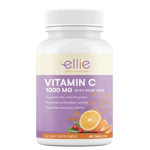 Producto Ellie Ellie Vitamin C with Rose Hips: Refuerza tus defensas con antioxidantes naturales