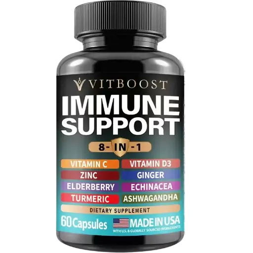Producto Vitboost Vitboost Immune Support 8 en 1: Refuerza tu sistema inmunológico de forma natural