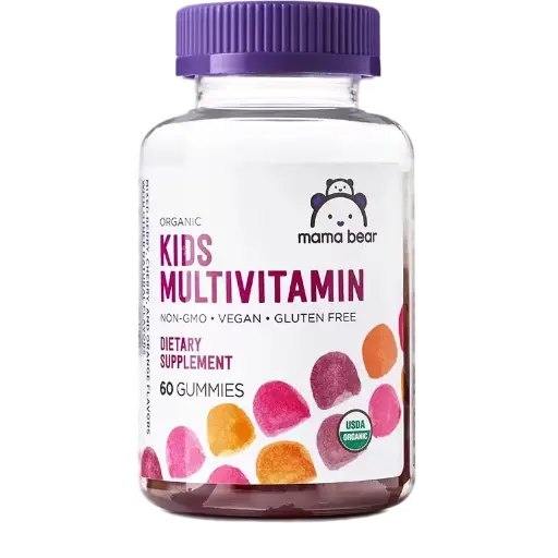 Producto Multivitamínico Infantil, 60 Gomitas, Mama Bear Organic Kids