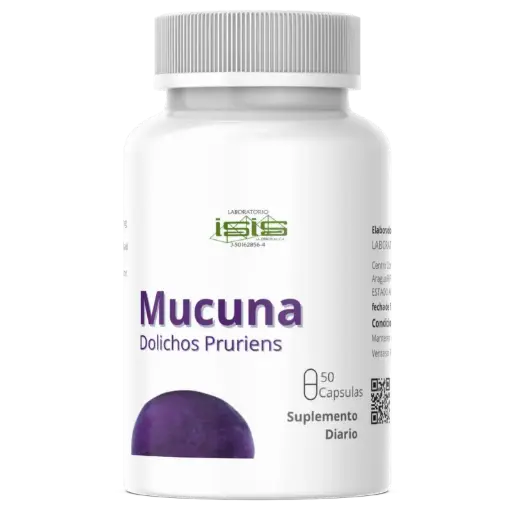 Producto ISIS Mucuna Pruriens: El Suplemento Natural para la Energía, el Ánimo y la Vitalidad Mental