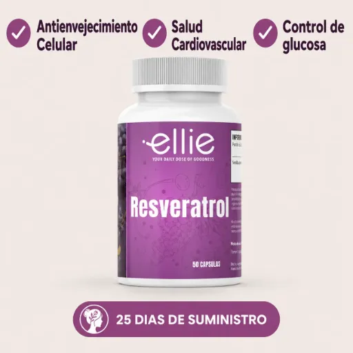 Producto ISIS Resveratrol Antioxidante para tu bienestar celular